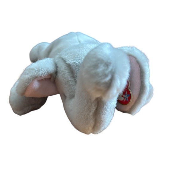 Ty Beanie‎ Buddies Elephant American Flag Stuffed Plush Animal Toy Gray 18” - Picture 2 of 8